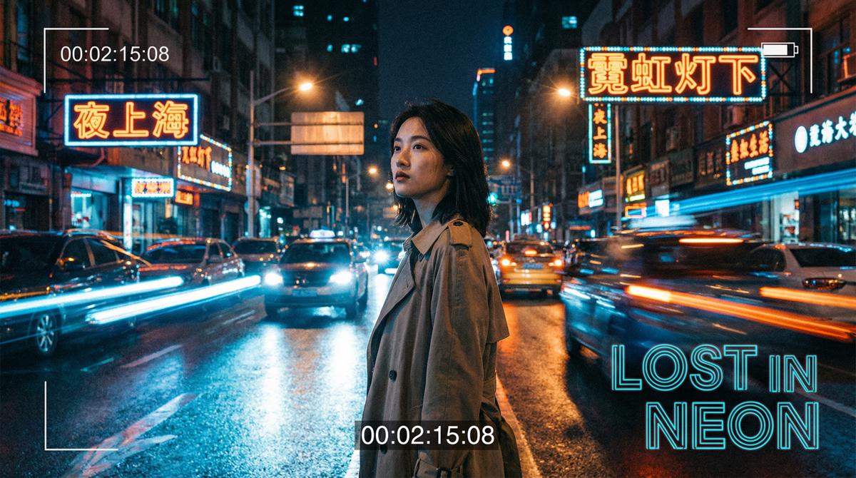 Cos福利原创影视视频-霓虹灯下